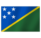 How emoji flag: Solomon Islands displayed on Huawei