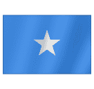 How emoji flag: Somalia displayed on Huawei