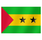 How emoji flag: São Tomé & Príncipe displayed on Huawei