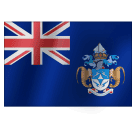 How emoji flag: Tristan da Cunha displayed on Huawei