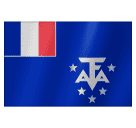 How emoji flag: French Southern Territories displayed on Huawei