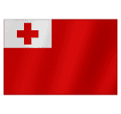 How emoji flag: Tonga displayed on Huawei