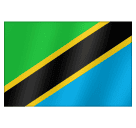 How emoji flag: Tanzania displayed on Huawei