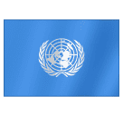 How emoji flag: United Nations displayed on Huawei