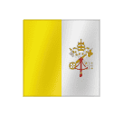 How emoji flag: Vatican City displayed on Huawei