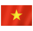 How emoji flag: Vietnam displayed on Huawei