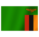 How emoji flag: Zambia displayed on Huawei