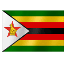 How emoji flag: Zimbabwe displayed on Huawei