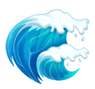 How emoji water wave displayed on Huawei