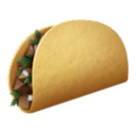 How emoji taco displayed on Huawei