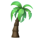 How emoji palm tree displayed on Huawei