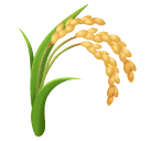 How emoji sheaf of rice displayed on Huawei