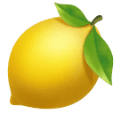 How emoji lemon displayed on Huawei