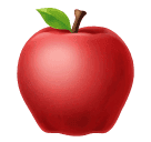 How emoji red apple displayed on Huawei