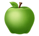 How emoji green apple displayed on Huawei