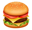 How emoji hamburger displayed on Huawei