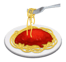 How emoji spaghetti displayed on Huawei