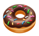 How emoji doughnut displayed on Huawei