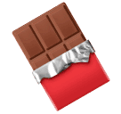 How emoji chocolate bar displayed on Huawei