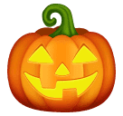 How emoji jack-o-lantern displayed on Huawei