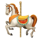 How emoji carousel horse displayed on Huawei