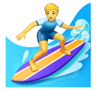 How emoji man surfing displayed on Huawei