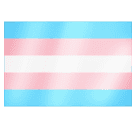 How emoji transgender flag displayed on Huawei