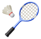 How emoji badminton displayed on Huawei