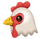 How emoji chicken displayed on Huawei