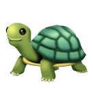 How emoji turtle displayed on Huawei