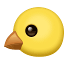 How emoji baby chick displayed on Huawei