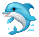 How emoji dolphin displayed on Huawei