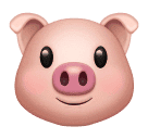 How emoji pig face displayed on Huawei