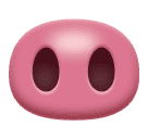 How emoji pig nose displayed on Huawei