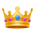 How emoji crown displayed on Huawei