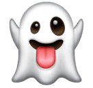 How emoji ghost displayed on Huawei