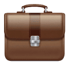 How emoji briefcase displayed on Huawei