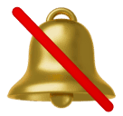 How emoji bell with slash displayed on Huawei