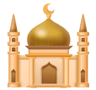 How emoji mosque displayed on Huawei