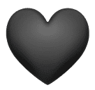 How emoji black heart displayed on Huawei