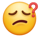 How emoji confused face displayed on Huawei