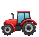 How emoji tractor displayed on Huawei