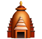 How emoji hindu temple displayed on Huawei