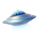 How emoji flying saucer displayed on Huawei