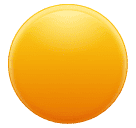 How emoji yellow circle displayed on Huawei