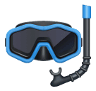 How emoji diving mask displayed on Huawei