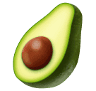 How emoji avocado displayed on Huawei