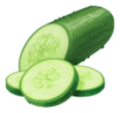 How emoji cucumber displayed on Huawei