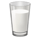 How emoji glass of milk displayed on Huawei