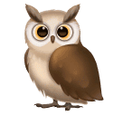 How emoji owl displayed on Huawei